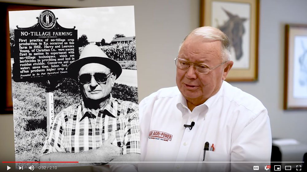 Wayne Hunt Reflects on Harry Young’s Impact on No Till Farming