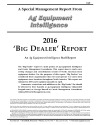 2016 Big Dealer Report Cover