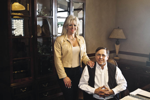 Owner Larry Roeder and his wife Susan