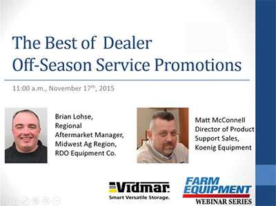 The Best of Dealer Off-Season Service Packages