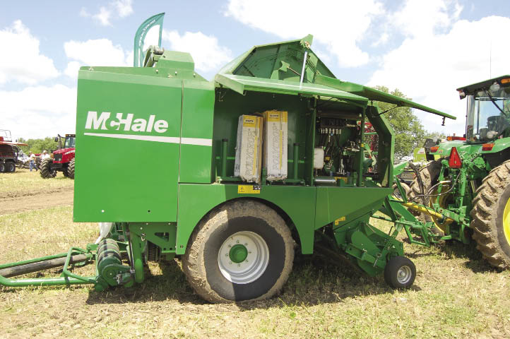 McHale Fusion 2 integrated bale wrapper