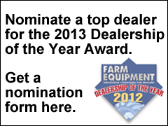 2013 Dealership of the Year Nomination Form