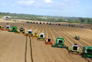 Combines for Charity