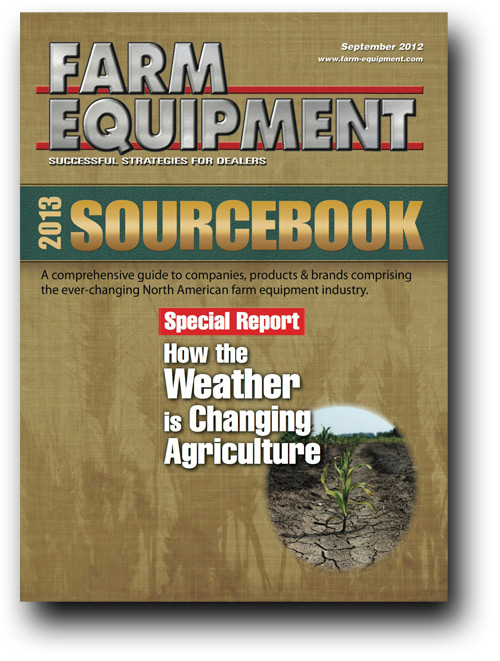 Farm Equipment Magazine Cover - September 2012 Farm Equipment Magazine Cover - September 2012