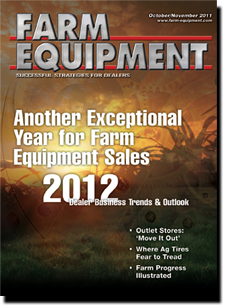Farm Equipment Magazine Cover - October November 2011 Farm Equipment Magazine Cover - October November 2011