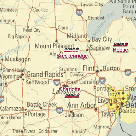 Janson Equipment map Janson Equipment map