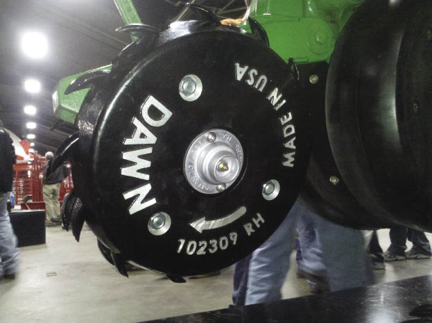 Dawn Equipment's new press plate