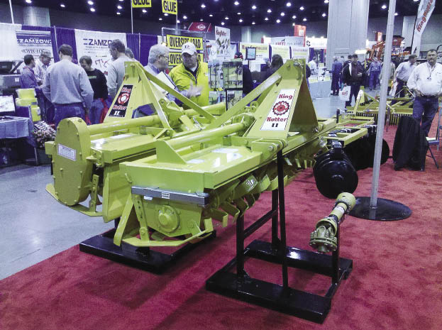 King Kutter's new rotary tiller