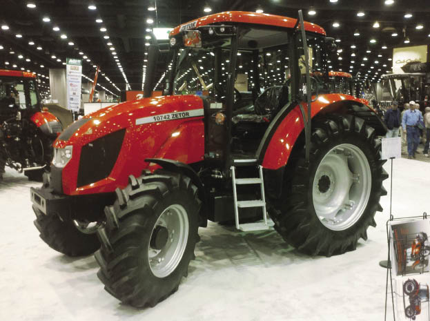 Zetor's new Forterra tractor