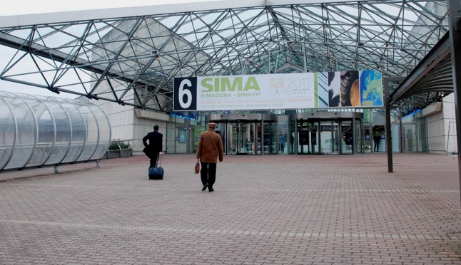 SIMA farm equipment show in Paris, France SIMA farm equipment show in Paris, France