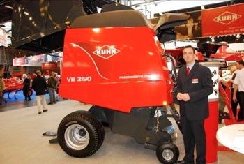 Vincent Audet, product manager for Kuhn