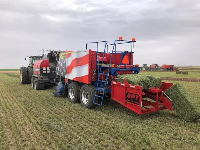 Deere Distribution Grady Twin Pak balers