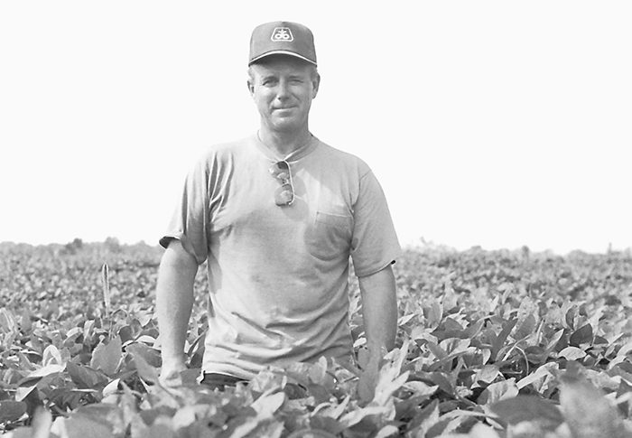 TH GURU OF ZONE-TILLAGE. Ray Rawson developed the zone-tillage system that helped many growers boost yields and reduce major soil compaction concerns