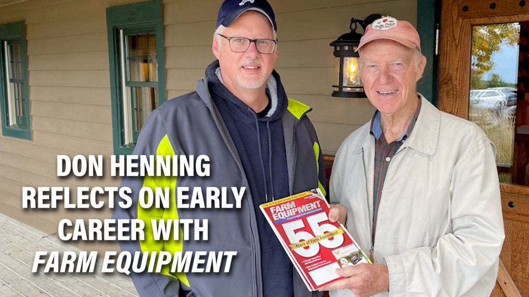Don-Henning-Reflects-on-Early-Career-with-Farm-Equipment