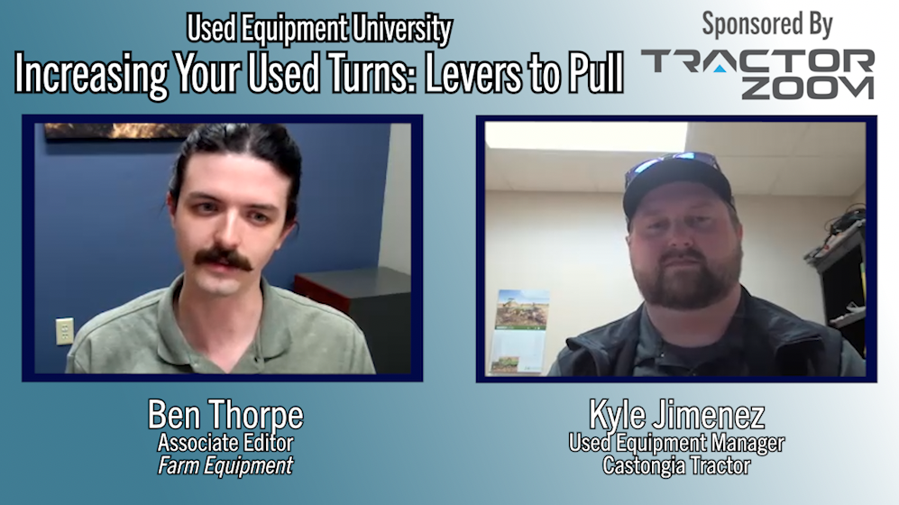 Used Equipment University: Kyle Jimenez