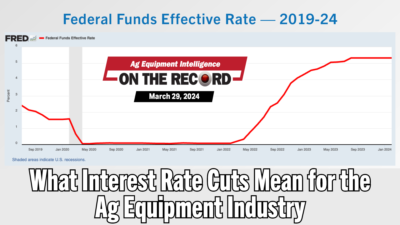 What Interest Rate Cuts Mean for the Ag Equipment Industry