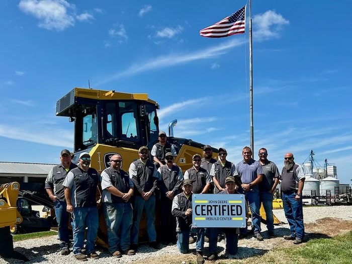 Members of Martin Equipment’s Tolono team