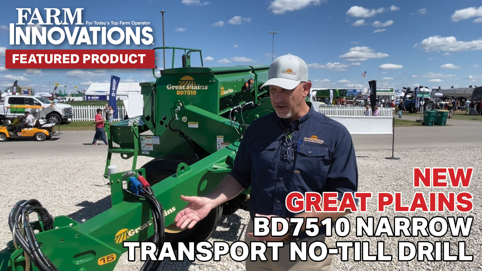 New Great Plains BD7510 Narrow Transport No-Till Drill