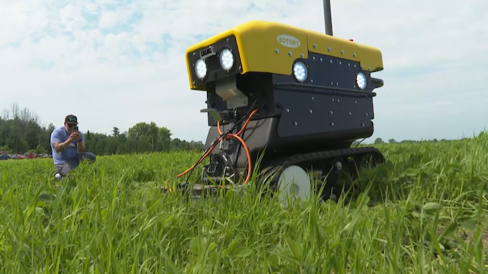 Driverless Weeding Robots Bring a New Tool to Vermont Farms