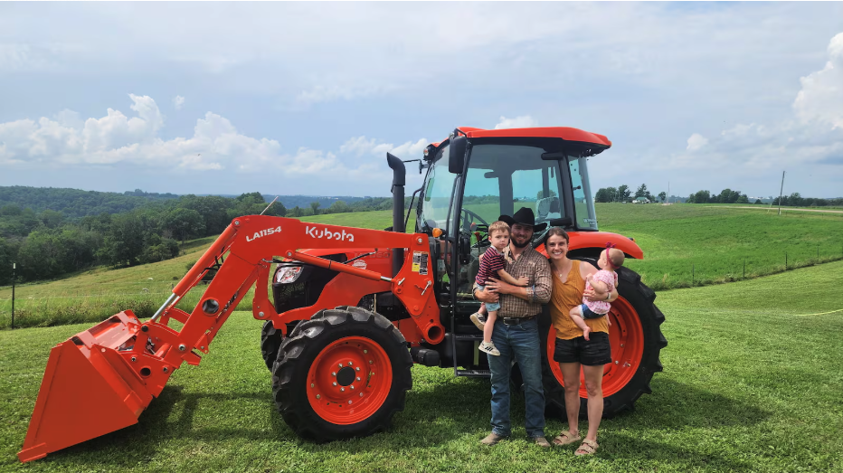Chaseburg Veteran Receives New Tractor Through National Program
