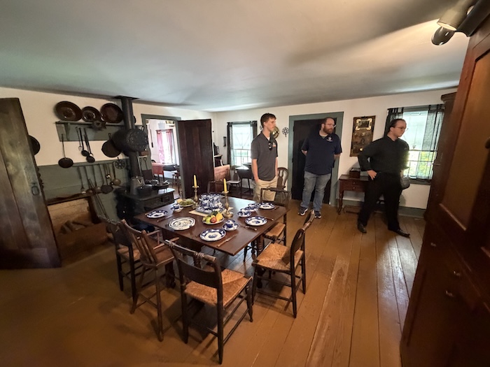 Interior of John Deere's home