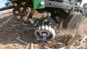 Framed-mounted row cleaner