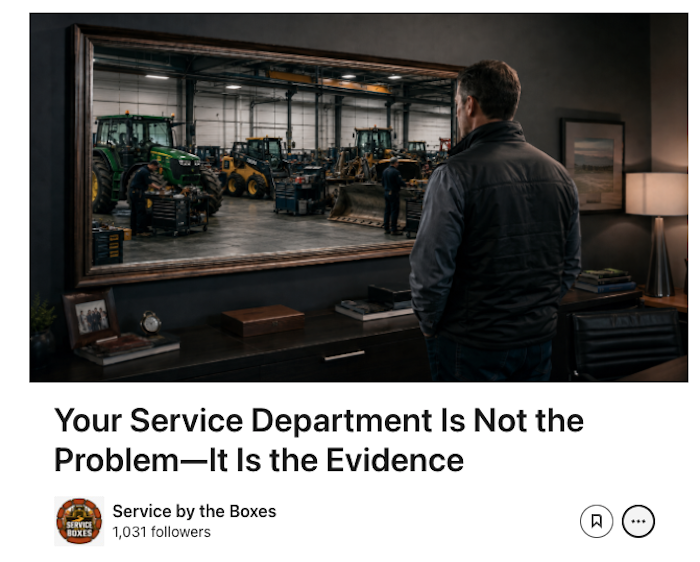 Your Service Department Is Not the Problem — It Is the Evidence
