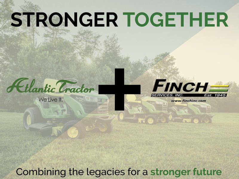 Atlantic Tractor to Acquire Three Finch Services Locations