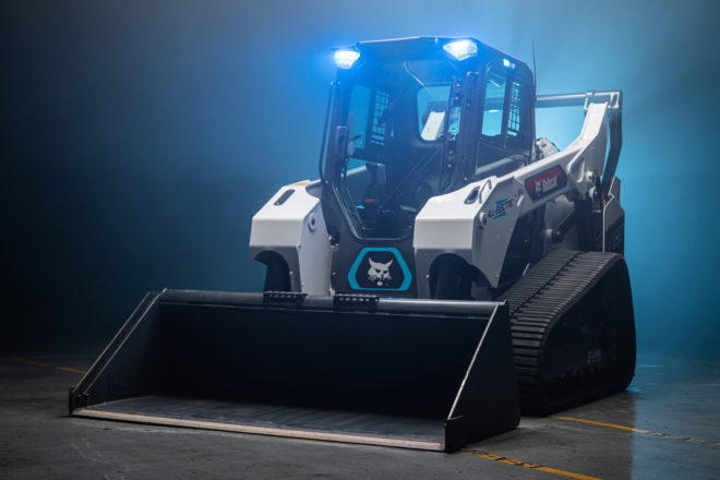 Bobcat Unveils All-Electric Compact Track Loader at CES 2022