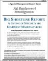 Big Shortline Report: A Listing of Specialty Ag Equipment Manufacturers (PFD)