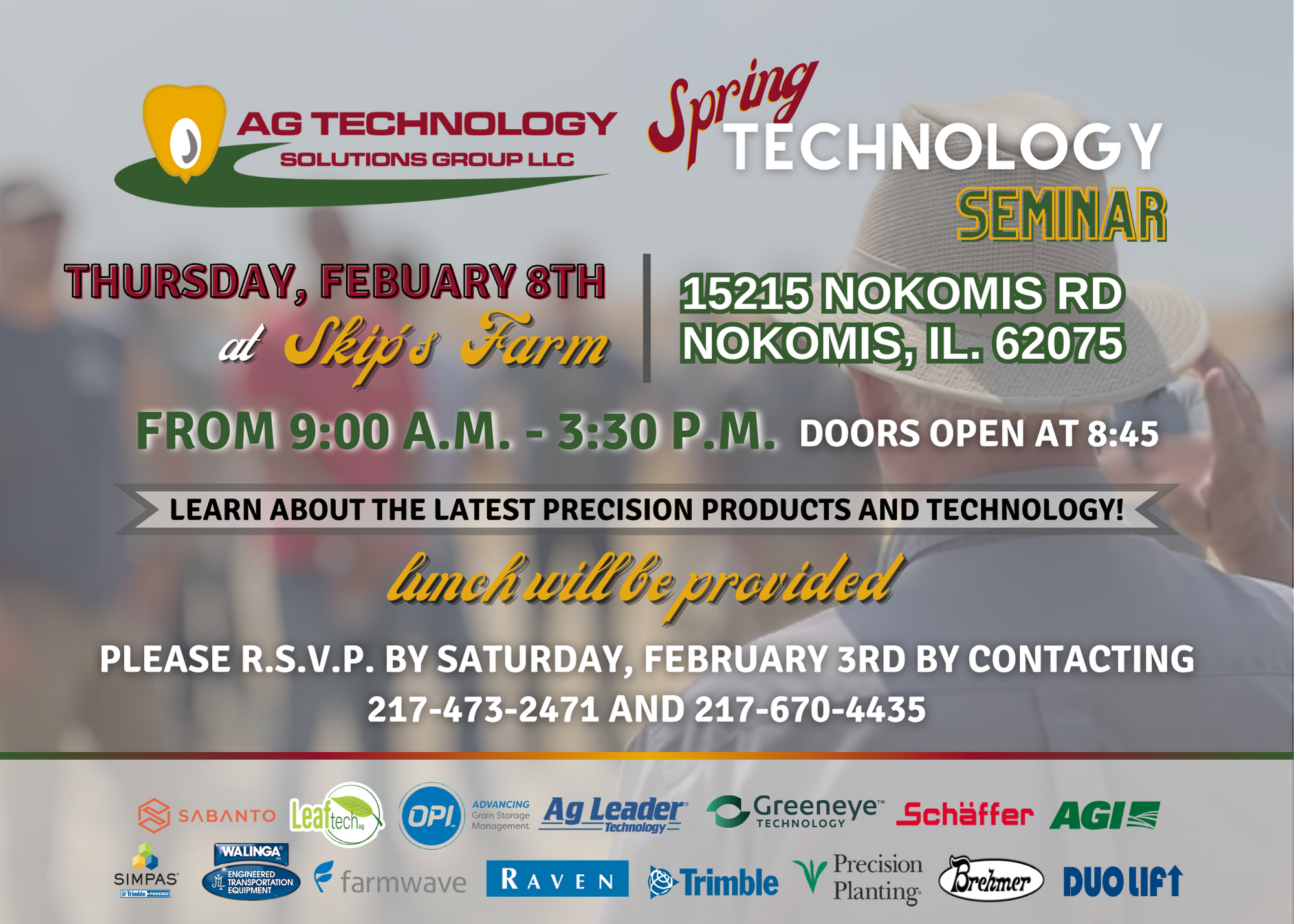 Ag Technology Solutions Group Spring Technology Seminar