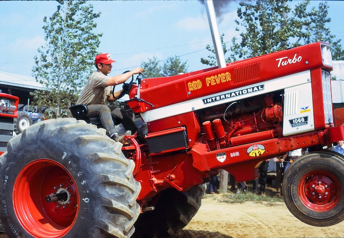 Charlie on Red Fever Pull Tractor - 1972.jpg