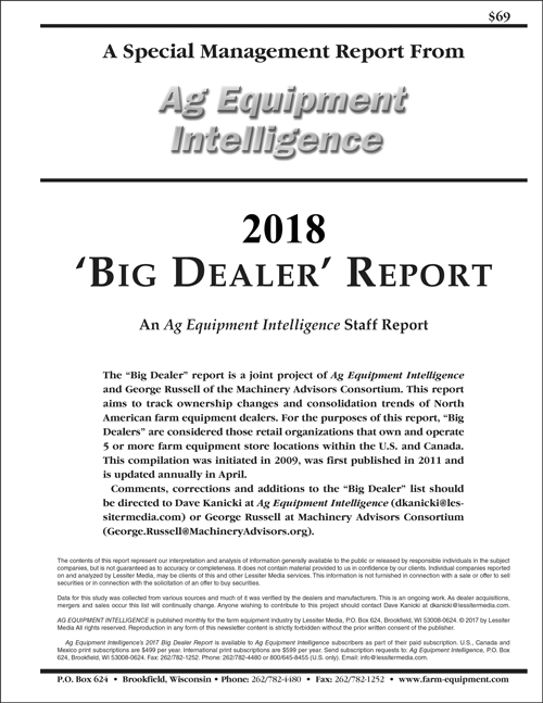 2018 Big Dealer Cover Flat