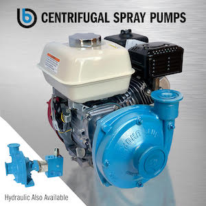 John Blue's Centrifugal Spray Pumps