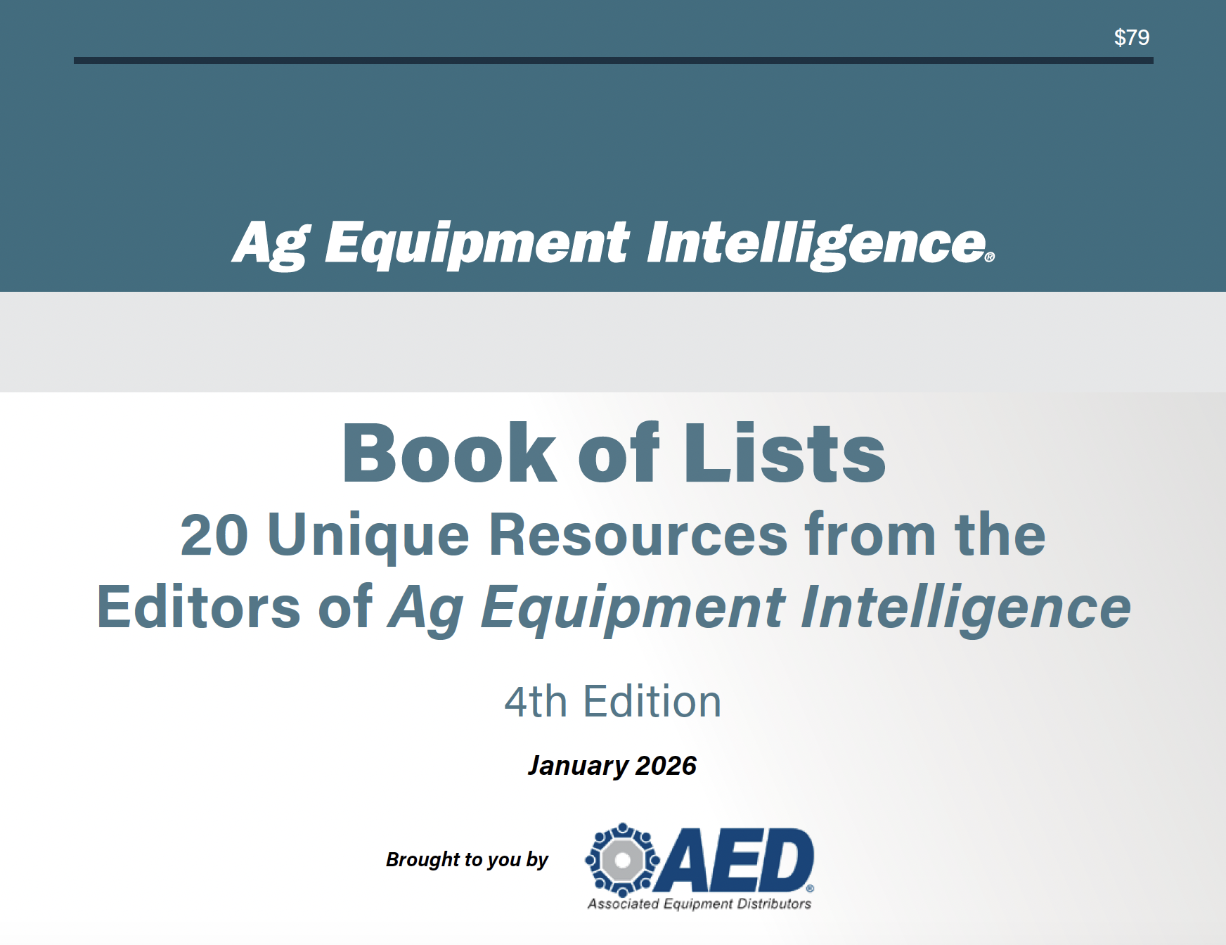 Ag Equipment Intelligence Book of Lists