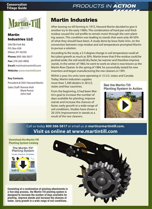 Martin Industries PIA 2014