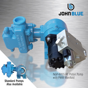 John Blue's Next Generation Piston Pump