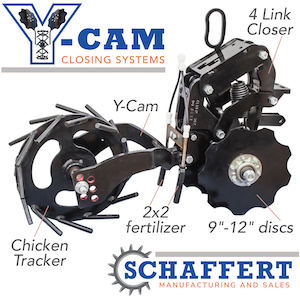 Y-Cam Closing System with 4-Link Close