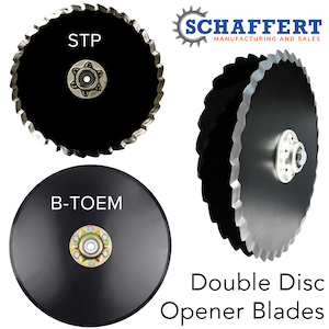 Schaffert Manufacturing STP & B-TOEM™ Heavy Duty Double Disc Opener Blades