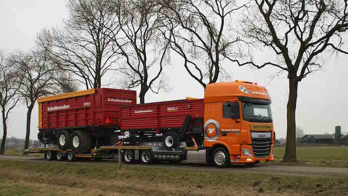 Van Der Vlist Combi Trailer Farm Equipment