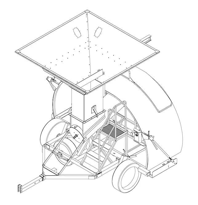 Pro Grain Equipment B-2010H Hopper Only Grain Bagger_0419 copy