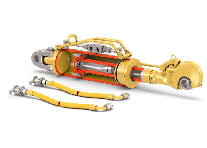 Walterscheid Powertrain Group Hydraulic Top Link with Integral Damping