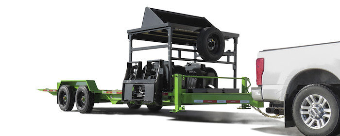 Felling Trailers IT-I Tilt Model Trailer with Removable Attachment Rack_0320  copy