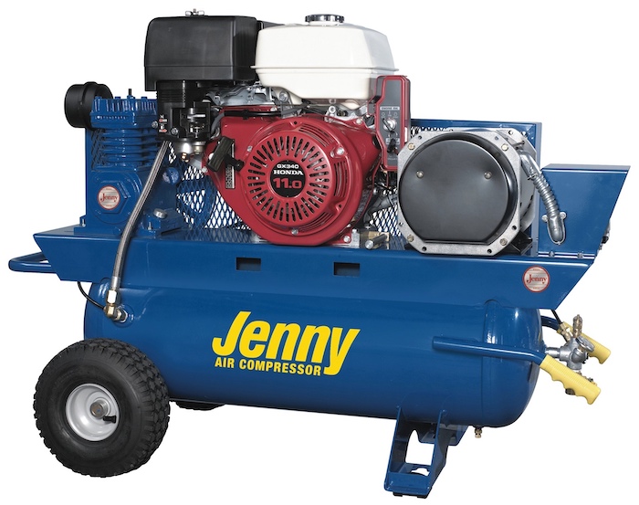 Jenny Products Inc. Compressor Generator Combination Models