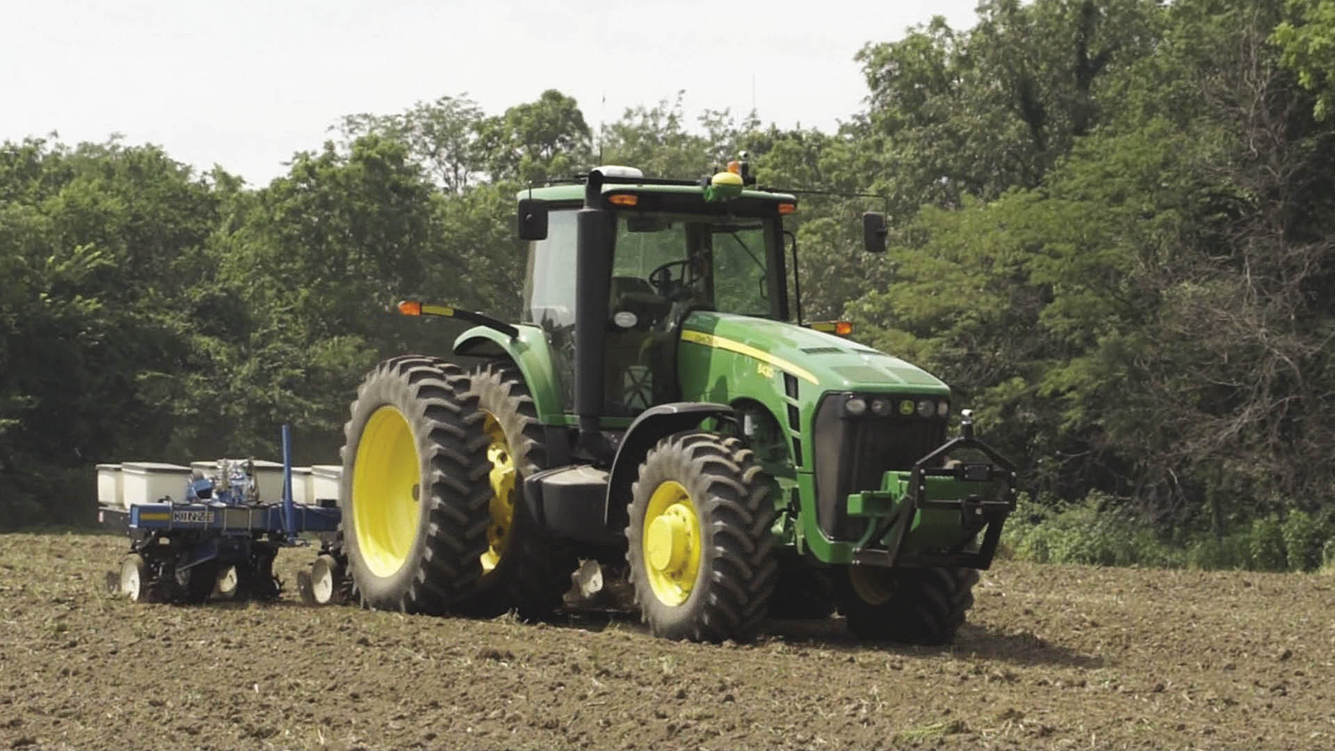 Kinze’s autonomous planting system (pictured in a demo here) is a possibility for the 2020s, but individual row control to dial up accuracy is almost a certainty, experts say.