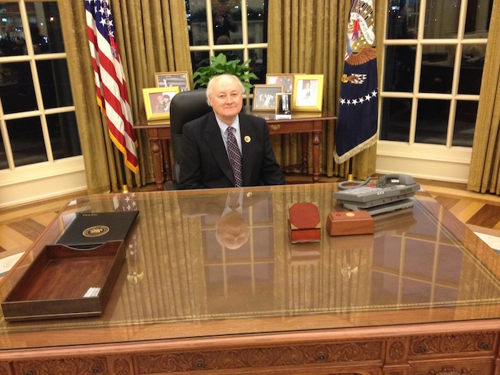 John in George Bushes Office.JPG