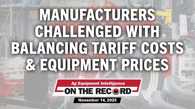 Manufacturers Challenged with Balancing Tariff Costs & Equipment Prices