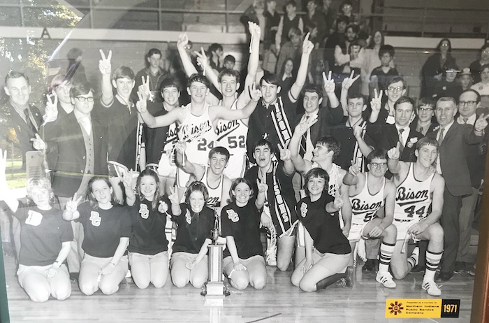 1971 BENTON CENTRAL SECTIONAL CHAMPS