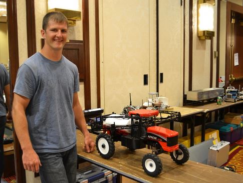 Nathan Rowings, Apache AS710 owner, has a unique way of showing his appreciation for his sprayer. He started building an identical model of his Apache sprayer. After four years of intense detailed work, he brought his finished product to be placed on display at the National Toy Truck ‘N Construction Show in Indianapolis.