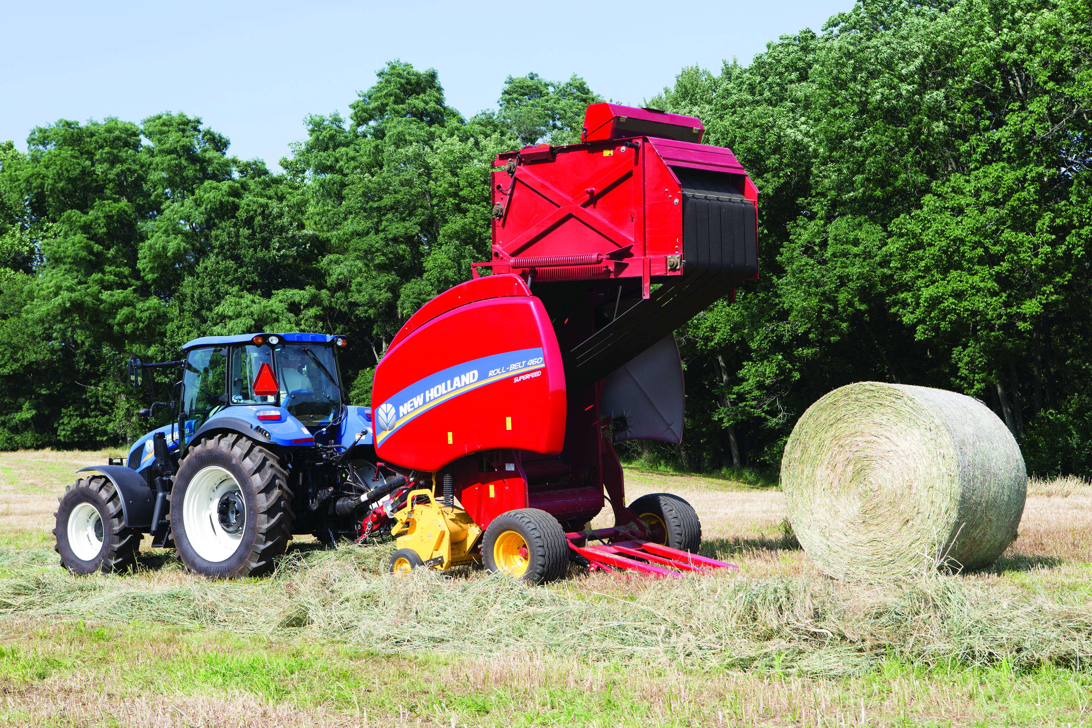 New Holland Roll-Belt Round Balers